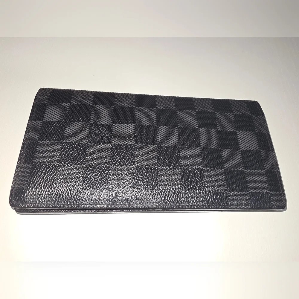 Men's Louis Vuitton Damier Graphite Brazza Wallet | EXCELLENT CONDITION ✨️
